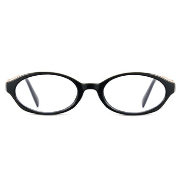 Computer Glasses UV400 Blue Light Blocking Oval Retro Glasses 8242